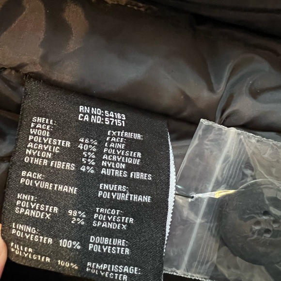 Andrew Marc Men's Black Wool Blent Car Coat - Picture 9 of 16